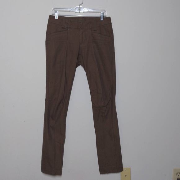 Arcteryx Womens Reia Chino Pants Brown Mid Rise Lined Trim Fit Hiking Camping 4 - Picture 16 of 16